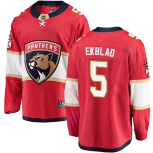 Kinder Florida Panthers Eishockey Trikot Aaron Ekblad #5 Breakaway Rot Fanatics Branded Heim